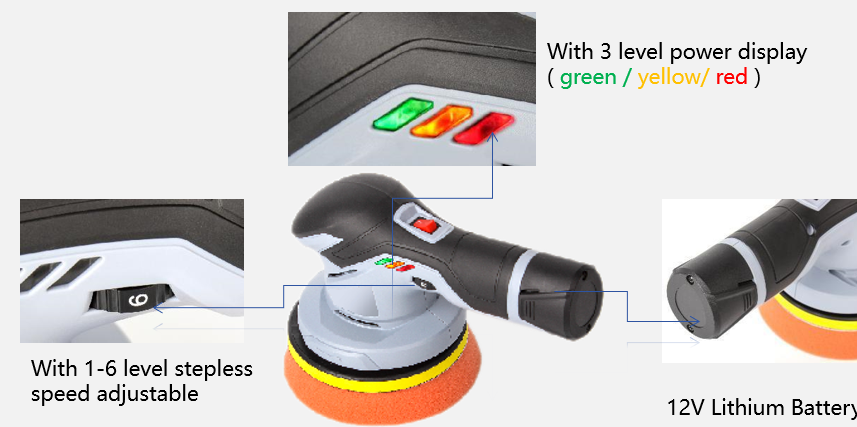 DC 12V Lithium Polisher